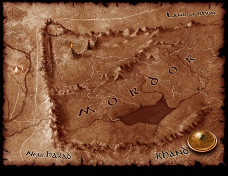 mordor haritasaı